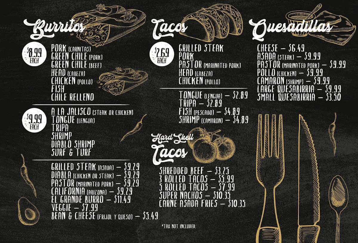 Taquitos Jalisco Menu - Image 3
